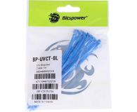 Bitspower Opaski zaciskowe kablowe 20szt UV 12cm niebieskie BP-UVCT-BL / ZUUV-018 - 733398 - zdjęcie 5